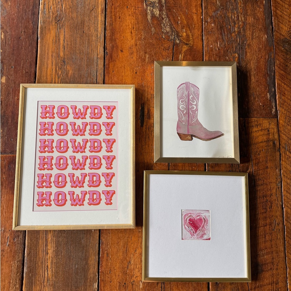 Preppy Bedroom/ Dorm Artwork Bundle